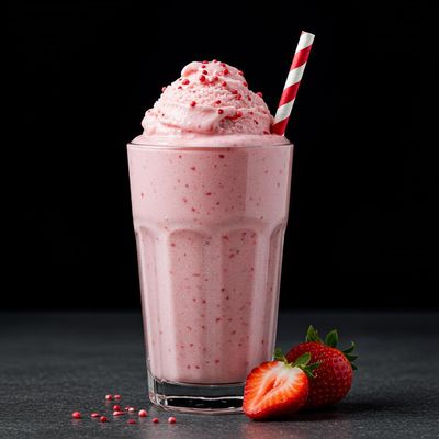Strawberry Ice Cream Shake